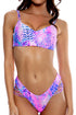 Luli Fama Dancing Queen Reversible Strappy Sides High Leg Thong Bottom